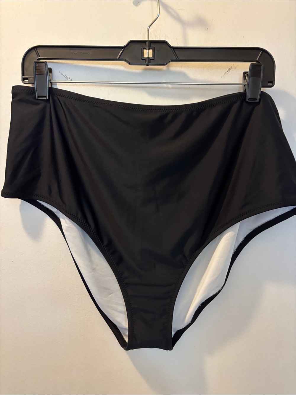 NWT Cupshe 2X high -Waist Black Bikini Bottoms  NEW 26-314